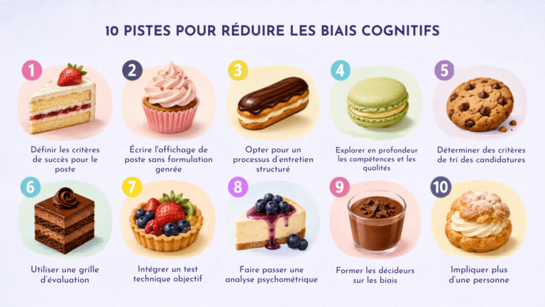 Read more about the article 10 pistes pour réduire les biais cognitifs en recrutement